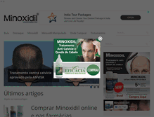 Tablet Screenshot of minoxidilbr.com